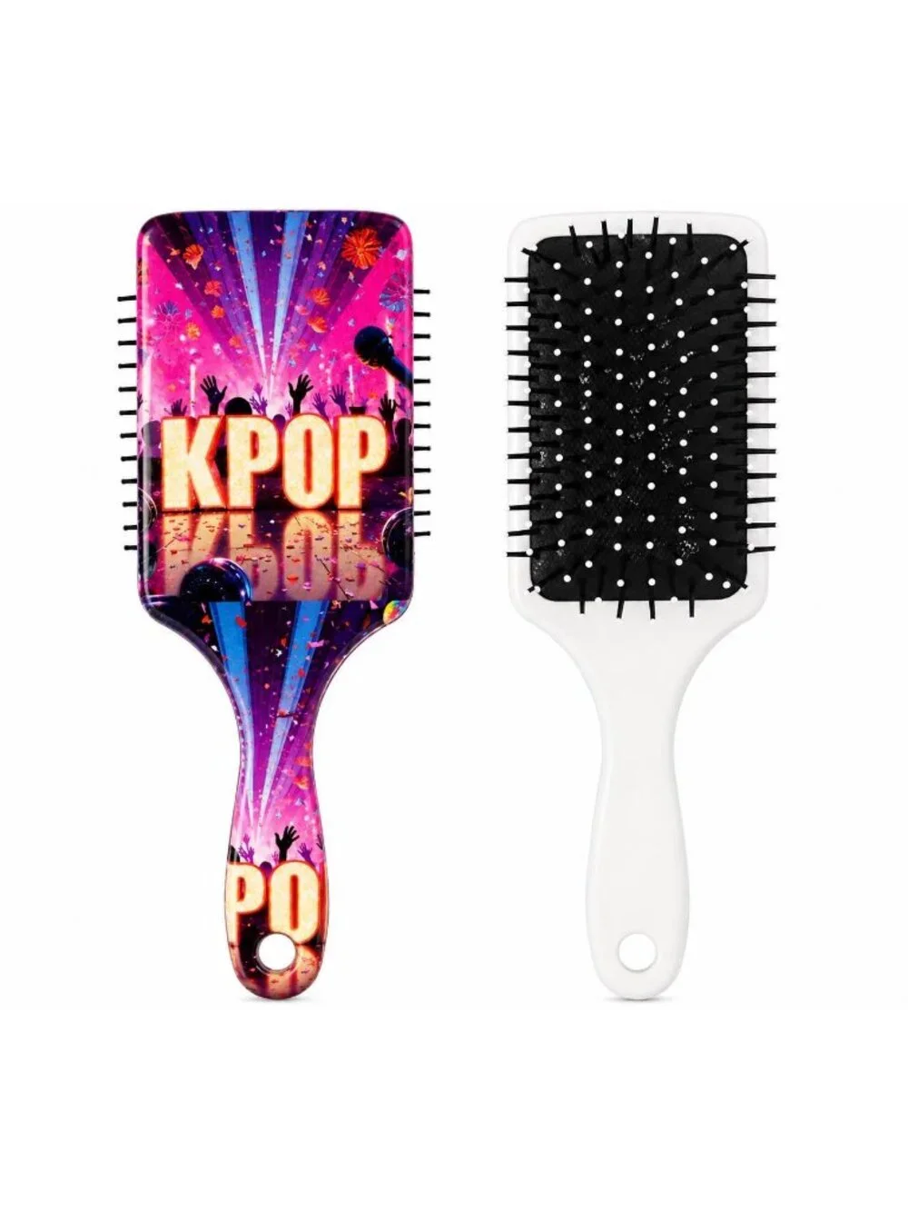 K-Pop-Themed Air Cushion Hair Brush